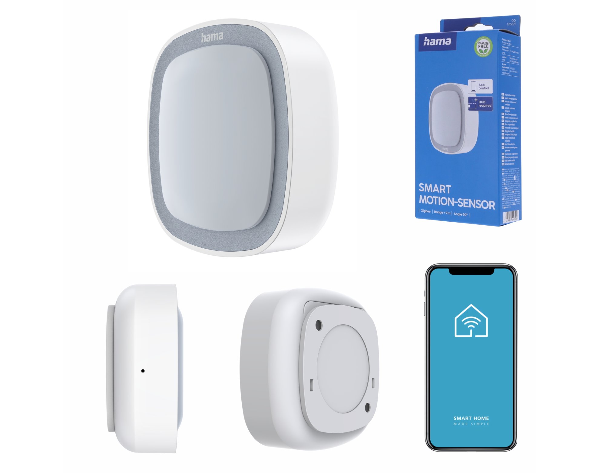 Bezprzewodowy czujnik ruchu Hama Zigbee Smart Home