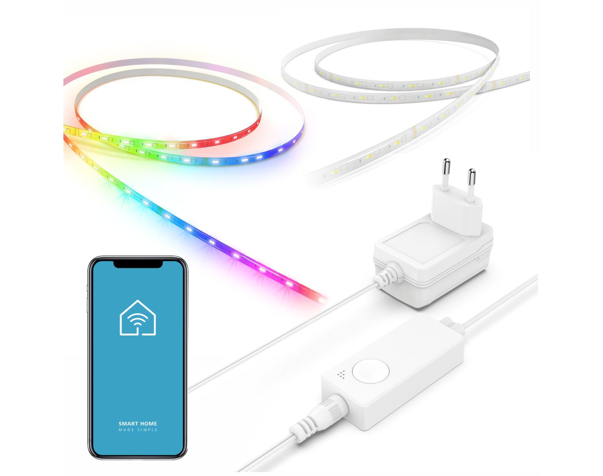 Hama Smart WLAN LED Strip RGBCCT, taśma LED z Matter i 16 milionami kolorów