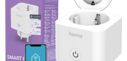 Hama SMART inteligentne Gniazdko WiFi Matter 3680 TUYA Pomiar Zużycia Prądu