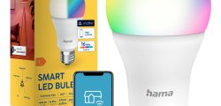 Inteligentna Żarówka LED E27 RGBW Hama WiFi Smart Matter