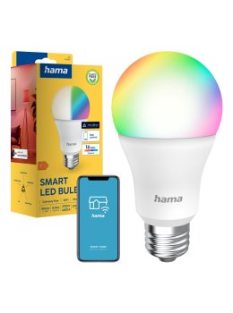 Inteligentna Żarówka LED E27 RGBW Hama WiFi Smart Matter