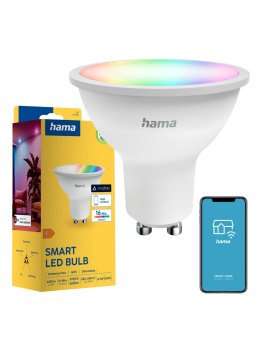 Inteligentna Żarówka LED GU10 RGBTW Hama WiFi Smart Home Matter