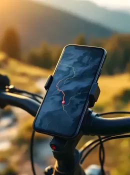 Akcesoria do smartfona na wyprawę górską lub rowerową – ładowarki, powerbanki, uchwyty
