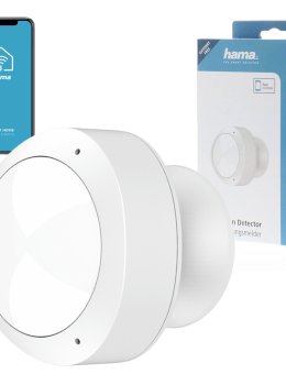 Hama Czujnik ruchu smart WiFi wykrywanie ruchu na podczerwień aplikacja