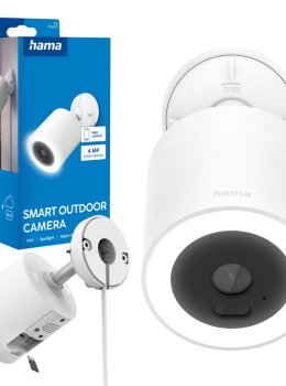 Hama Smart Security Camera ze Spotlight, kamera zewnętrzna IP65 z reflektorem