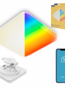 Inteligentna lampa Hama sufitowa LED Wi-Fi RGBW ściemnialna Matter Smart