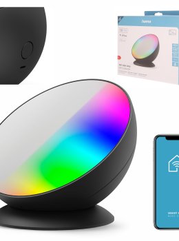 Lampa stołowa LED WiFi Hama, RGB, 6 W